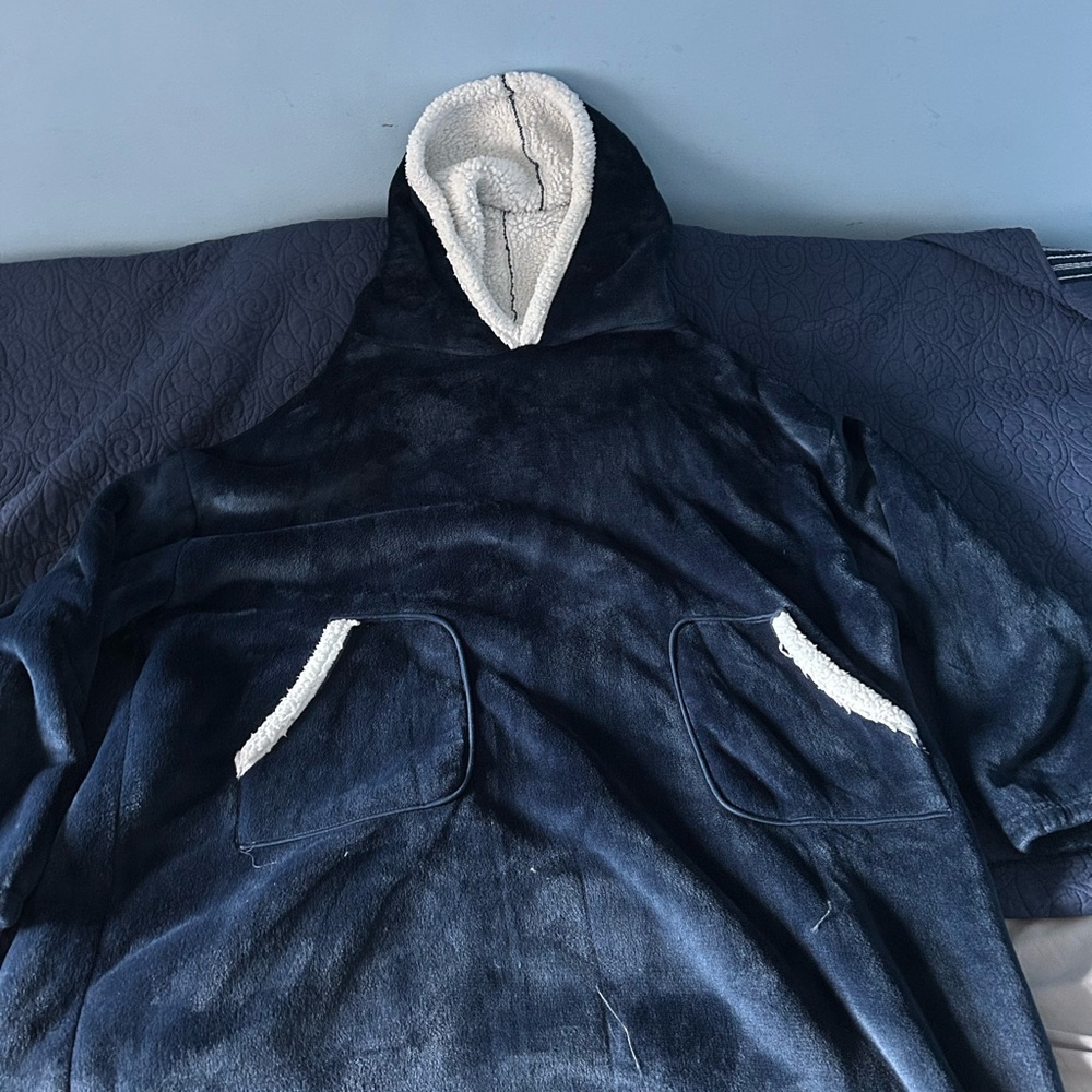 Cozy Hooded Jacket Robe